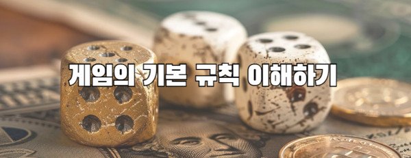 게임의 기본 규칙 이해하기