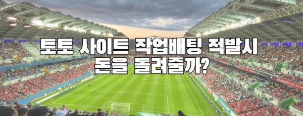 토토 사이트 작업배팅 적발시  돈을 돌려줄까?