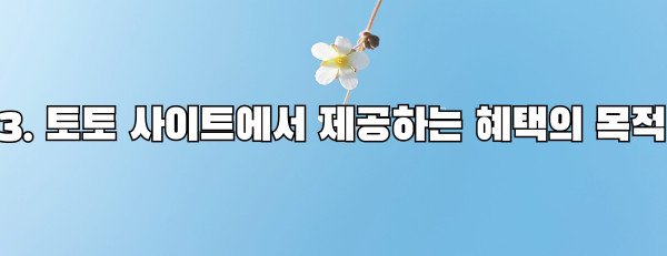 3. 토토 사이트에서 제공하는 혜택의 목적